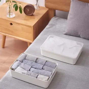 

1Pc Storage Box Dustproof Stackable Storage Organizer Dampproof Large Capacity Storage Box