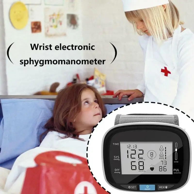 USB Перезаряжаемый Монитор артериального давления Английский Голос