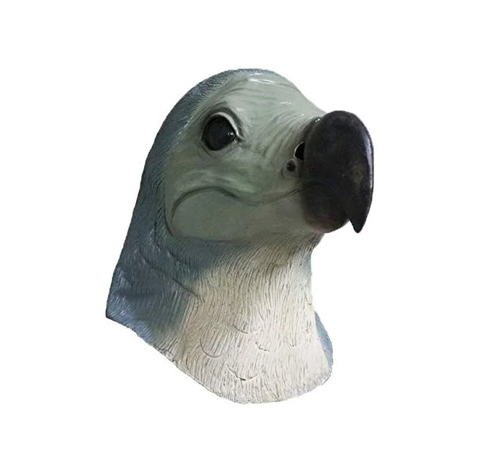 Dodo птица маска латексное животное голова Маска гигантская птица Хэллоуин Косплей Костюм театральный реквизит маски