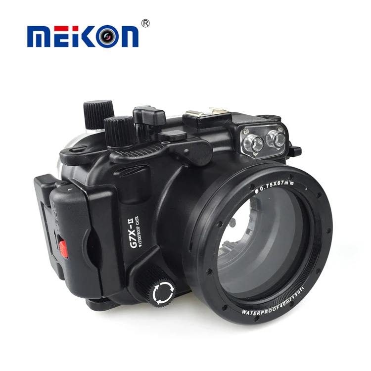 For Canon G7XII Чехол для камеры для дайвинга Canon G7X/G7X II G7X Mark II подводная 40 м защитная крышка корпуса камеры 1 шт - Цвет: For Canon G7XII