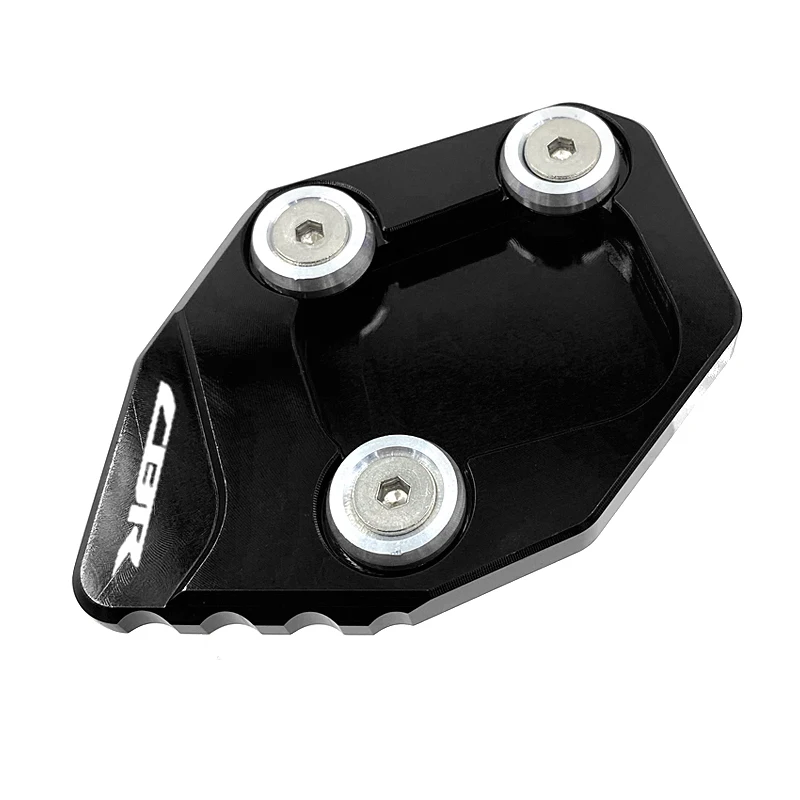 CNC Kickstand Foot Side Stand Extension Pad Support Plate For Honda CBR600RR 2007 2008 2009 2010 2011 2012 CBR 600RR CBR 600 RR (25)