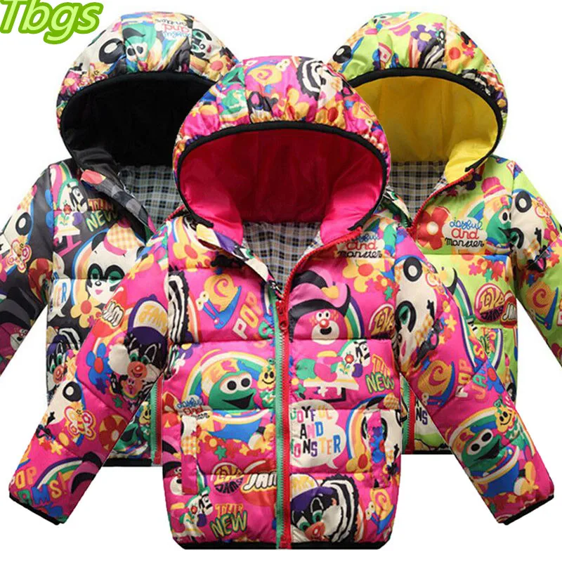 Детский пуховик, теплая куртка-пуховик для мальчиков и девочек 2-8 лет, осенне-зимнее пальто для малышей