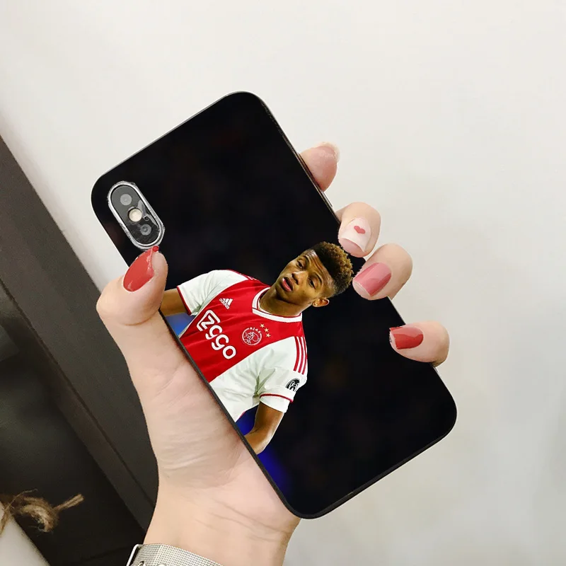 Чехол для телефона Neres чехол для iphone DIY для Ajax FC Чехол черный мягкий TPU Tadic для iphone 11Pro X XR XS MAX 7 8 7plus 6 6S 5S SE 5