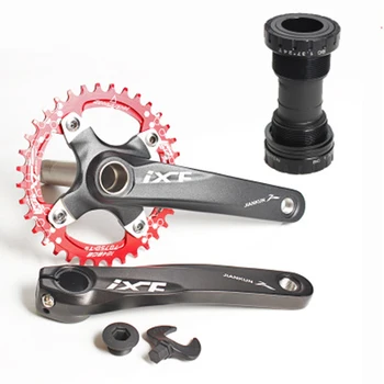 

32T 34T 36T Chainring 104 BCD Narrow Wide Chainring Crank Arm Set for Road Bike Mountain Bike Chainwheel Disc Plate Cycling Part