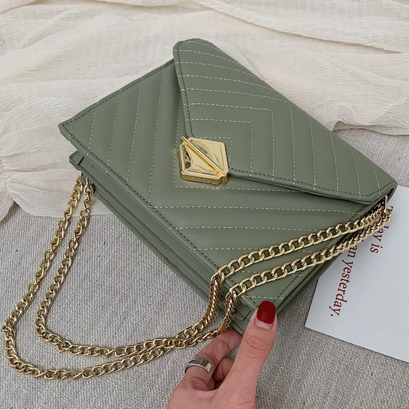

MONNET CAUTHY Autumn New Bags for Women Classic Elegant Fashion Messenger Bag Solid Color Green Beige Brown Black Wine Red Flap
