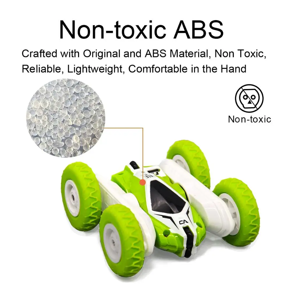  Sinovan Hugine RC Car 2.4G 4CH Stunt Drift Deformation Buggy Car Rock Crawler Roll Car 360 Degree F