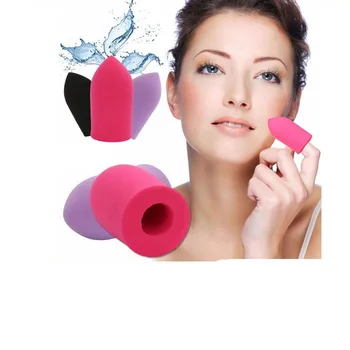 

New Fashion 1PC Finger Puff Super Soft Sponge Makeup Foundation Puff Smooth Face Contour Concealer Powder Make Up Tool