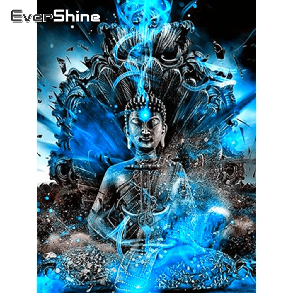 

Evershine 5D Diamond Painting Buddha Religion Full Drill Square Diamond Embroidery Sale Cross Stitch Kit Portrait Zen Craft Kit