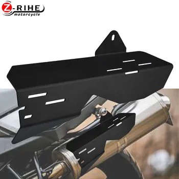 

F700GS Motorcycle Exhaust Pipe Crash Cover Rear Muffler Shield Anti-scalding Protection Parts For bmw F700GS F 700 GS 2013-2014