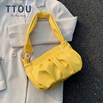 

Luxury Leather Small Handbag Soft Evening Clutches Women Hand Dumpling Bag Leather Crossbody Bag Female Totes Bag Hand Purse