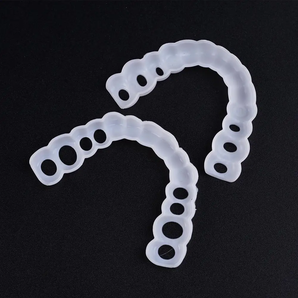Tooth Case Snap on Smile Teeth Whitening Cosmetic  Whitening Smile Denture Teeth Comfortable Veneer Cover Teeth 35