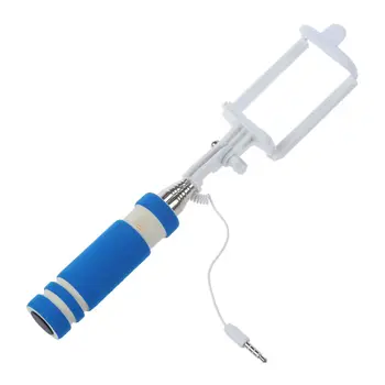 

Mini Self-photo Selfie Stick Expandable Folding Handheld Holder for Cell Phone