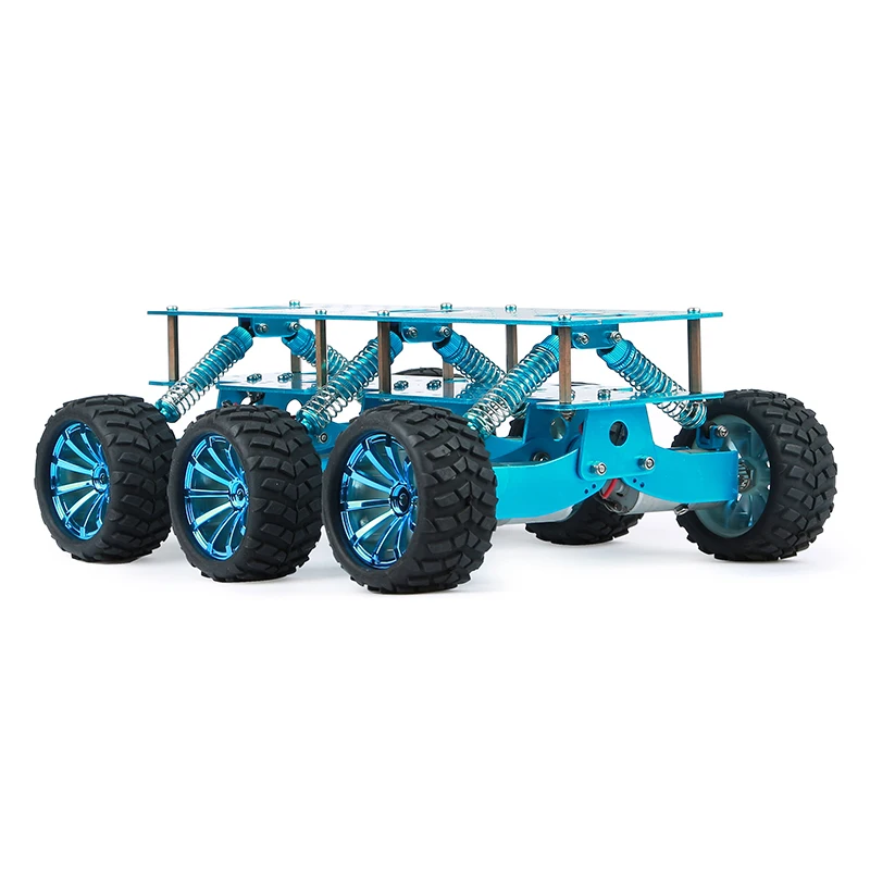  Smart Car Chassis Mobile Platform With 6WD Shock Absorption Off-road Climbing Car Model for Arduino - 4000378902472