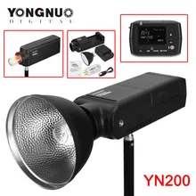 YONGNUO YN200 наружный светильник-вспышка 200 Вт Портативный ttl HSS с триггером 560TX 2,4G беспроводной карманный светильник для студийной фотосъемки