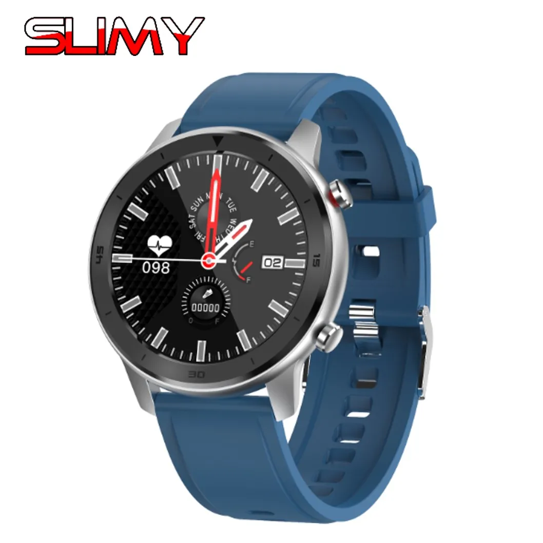 Slimy DT78 спортивные Смарт-часы для мужчин и женщин с кровяным давлением пульсометр спортивные фитнес водонепроницаемые фитнес-умные часы Full Touch
