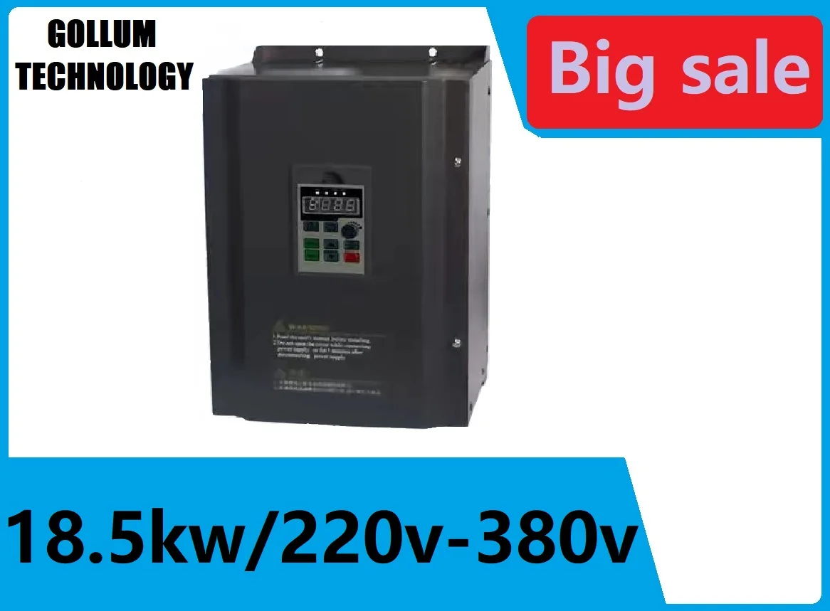 18.5KW 25HP 400HZ VFD инвертор, Частотный преобразователь однофазный 220v вход 3 фазы 380v Выход 39A для 20HP двигателя