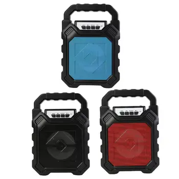 

Portable Wireless Bluetooth Speaker 4 "Full Frequency Speaker Outdoor Square Dance Receiving Bluetooth Stereo Card Subwoofer