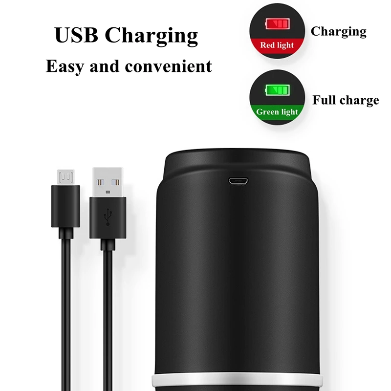 EAS-бутылка для воды насос, usb зарядка автоматический диспенсер для воды портативный компактный электрический насос для питьевой воды подходит для 5 галлонов