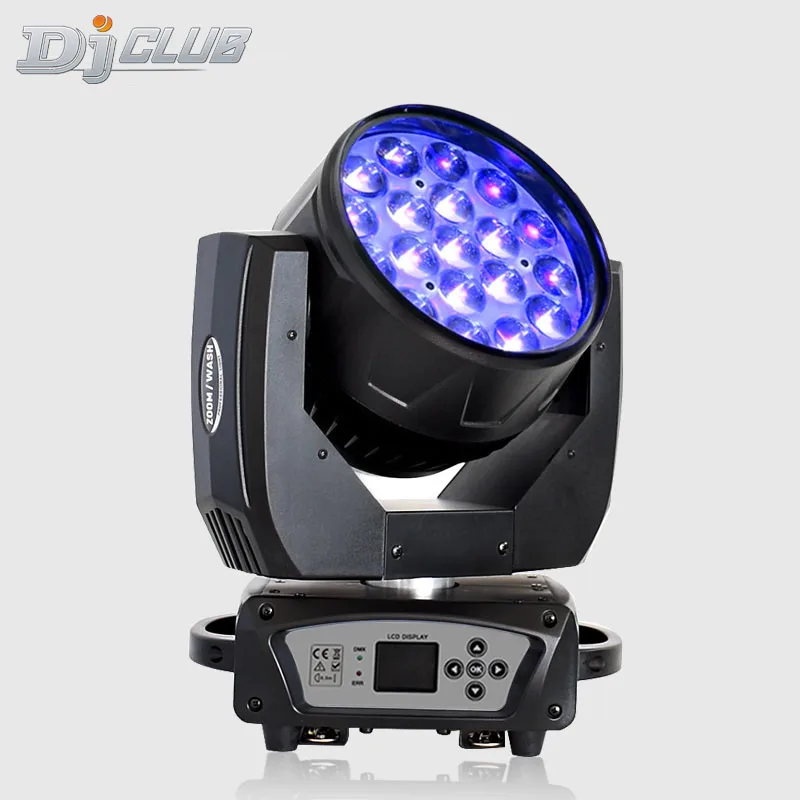 

Lyre Wash 19X15W Led Zoom Moving Head Light Rgbw Dj Lighting Effcect Light For Stage Light