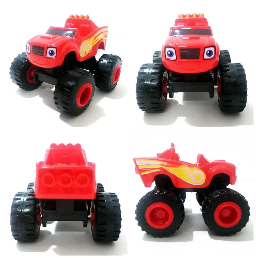 1 шт. игрушки для автомобиля 1:10 литые под давлением машины Monste Мультяшные ПВХ