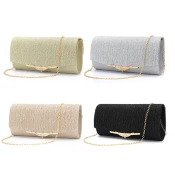 

Women's Evening Shoulder Bag Bridal Clutch Party Prom Wedding Envelope Handbag 91