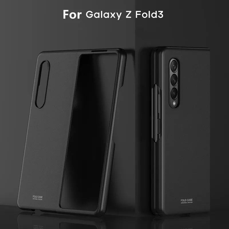 Per Samsung Galaxy Z Fold 3 5G Custodie Paraurti Custodia Opaca Per Samsung Z Fold 3 5G Cover Per Samsung Z Fold 3 Fold3 5G Fundas 7.6"