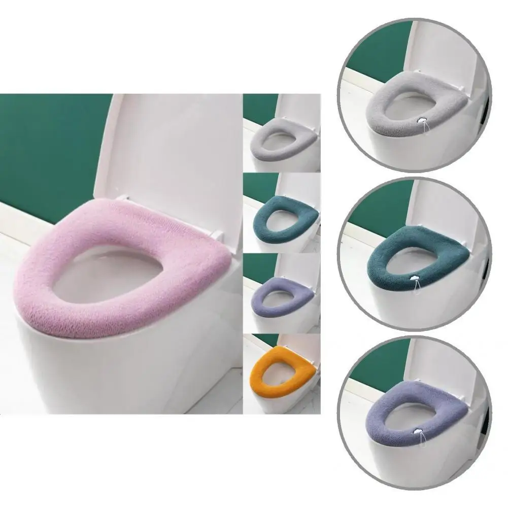 Lightweight Novel Warm Stain Resistant Toilet Seat Cover Polyester
