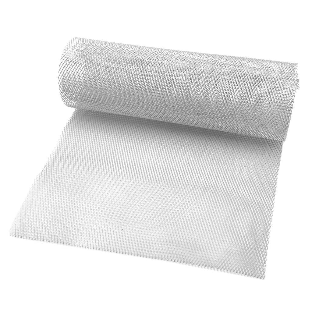 ALUMINUM UNIVERSAL SPORT MESH GRILL GRILLE CAR STOCK OE STYLE 100 x 33cm