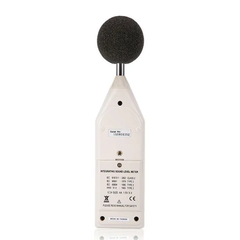 TES-1353S Шум метр leq измеритель уровня звука USB интерфейс