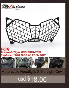 Мотоциклетный головной светильник, решетка, светильник, защитный кожух для Triumph Tiger 800 2010-& Explorer 1200 12-17 протектор