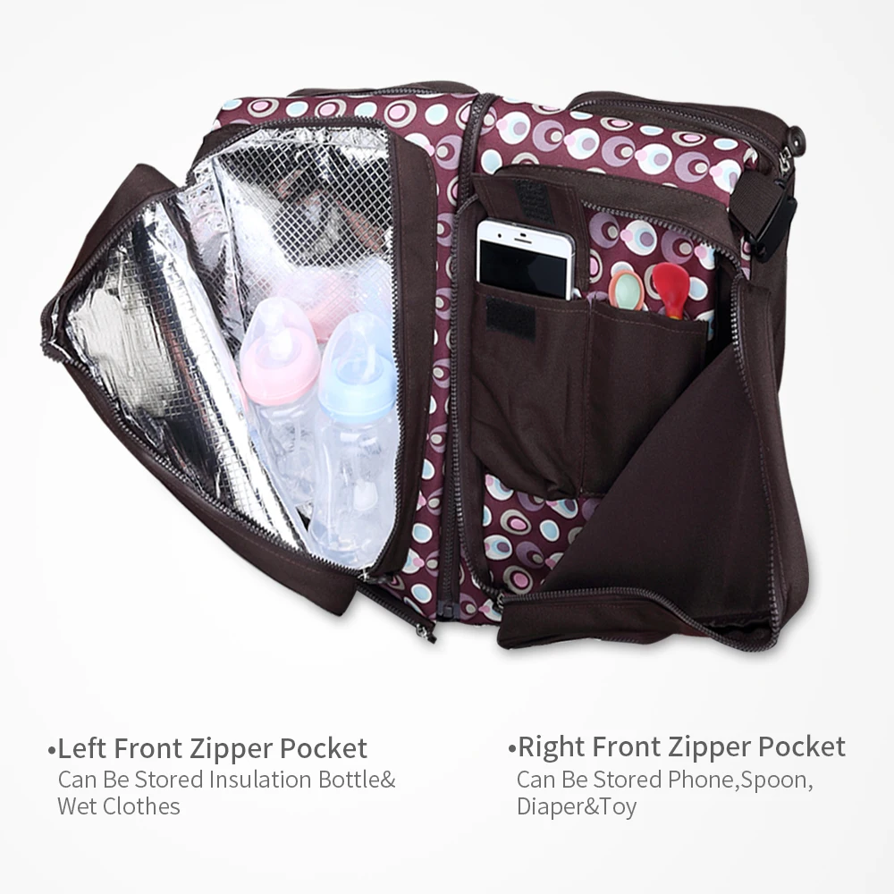 Новая многофункциональная складная кроватка с Москитными сетками и наклонной большой вместительной сумкой для матери и ребенка