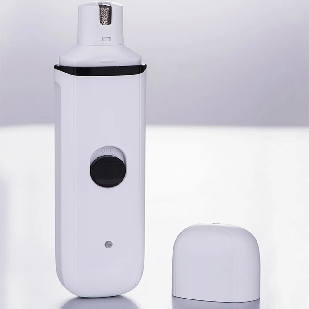 Шлифовальный станок для ногтей с зарядкой от usb, инструмент для ухода за ногтями для домашних животных, быстрый ABS Быстрый шлифовальный электрический триммеры для собак, Ультра тихий