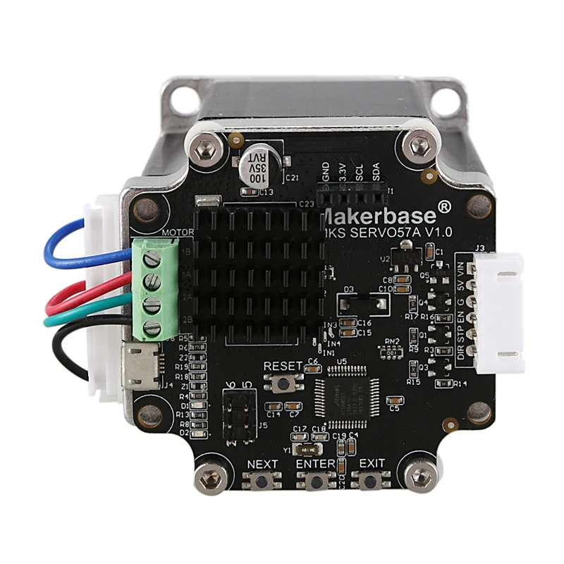 Makerbase 3d части принтера замкнутый контур NEMA23 шаговый двигатель MKS SERVO57A NEMA 23 Серводвигатель предотвращает потерю шагов