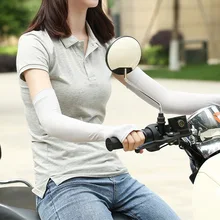 Летняя Солнцезащитная манжета для езды на открытом воздухе, для вождения, дышащая, для мужчин и женщин, стиль знаменитостей, охлаждающий рукав, вискоза, репеллент, манжета