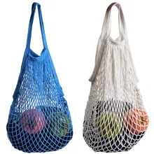 2 шт эко многоразовая хозяйственная сумка сетка Сумка-тоут bolsas ecologicas reutilizables продуктовые сумки d90820