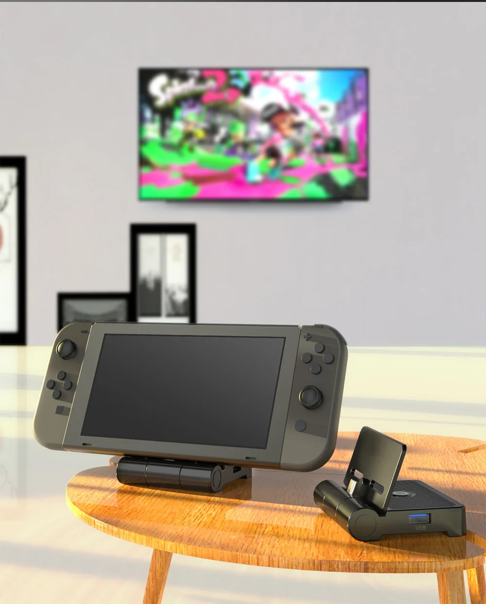 Новые продукты для переключения складной Hdmi видео преобразования Портативный ТВ