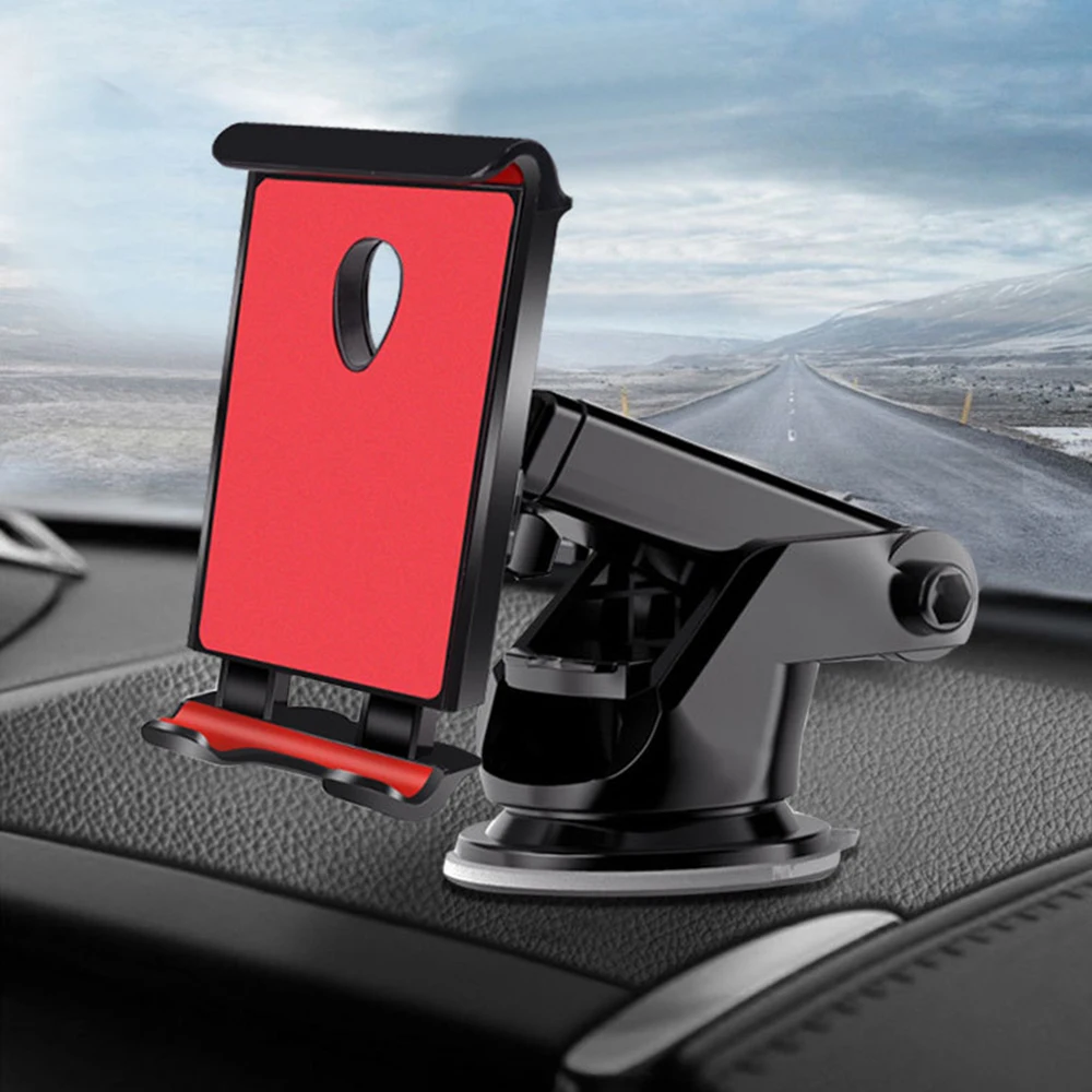 Автомобильные телефоны Подставка под планшет для samsung huawei IPAD Pro Air Mini 1234 gps 360 градусов Регулируемая Мобильная подставка на присоске