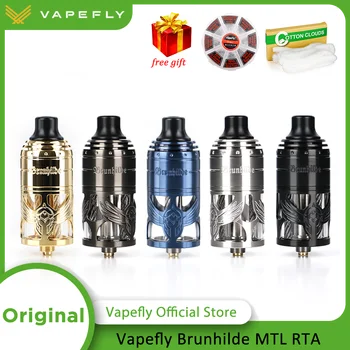 

Vapefly Brunhilde MTL RTA 5ml Capacity E Cigarette Atomizer with 6 Levels Airflow Control Vape Vaporizer vs Zeus X