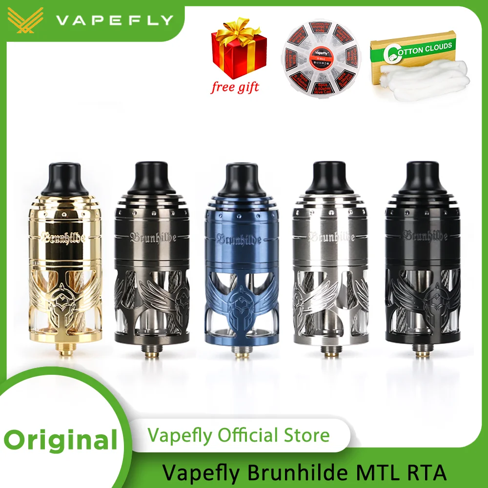 Vapefly брунхильд MTL RTA 5 мл Емкость электронная сигарета атомайзер с 6 уровнями