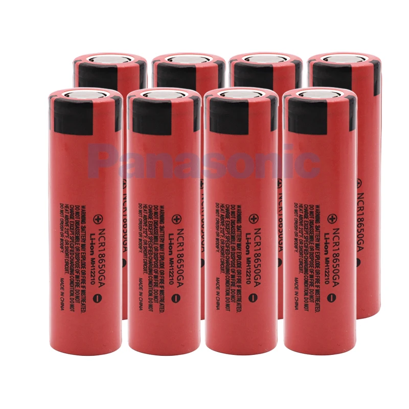 Panasonic NCR18650GA 30A разрядка 3,7 V 3500mAh 18650 аккумуляторная батарея для игрушечного фонарика Плоская верхняя литиевая батарея