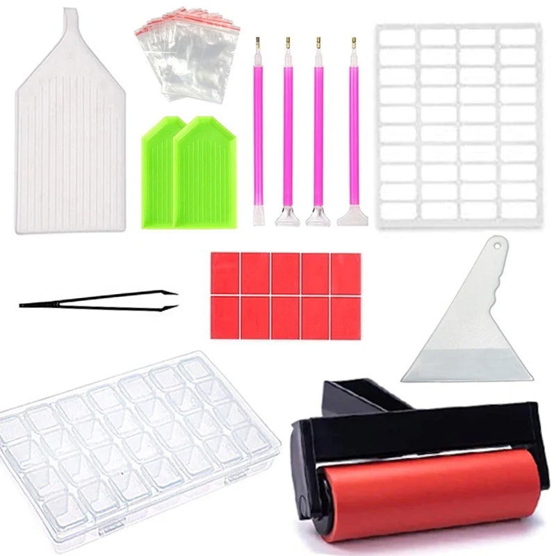 Générique Outil À Rouleau Pour Art Au Diamant, Matériau Stable En Acide