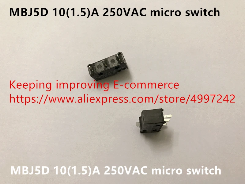 Германия импорт MBJ5D 10(1,5) A 250VAC микро переключатель
