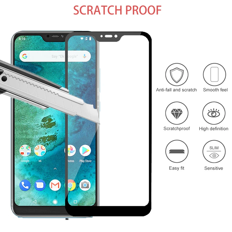 2 в 1 Защитное стекло для xiaomi mi a2 lite камера задняя крышка для xio mi a2 a2lite a 2 2a mi a2 светильник tremp очки чехол для объектива