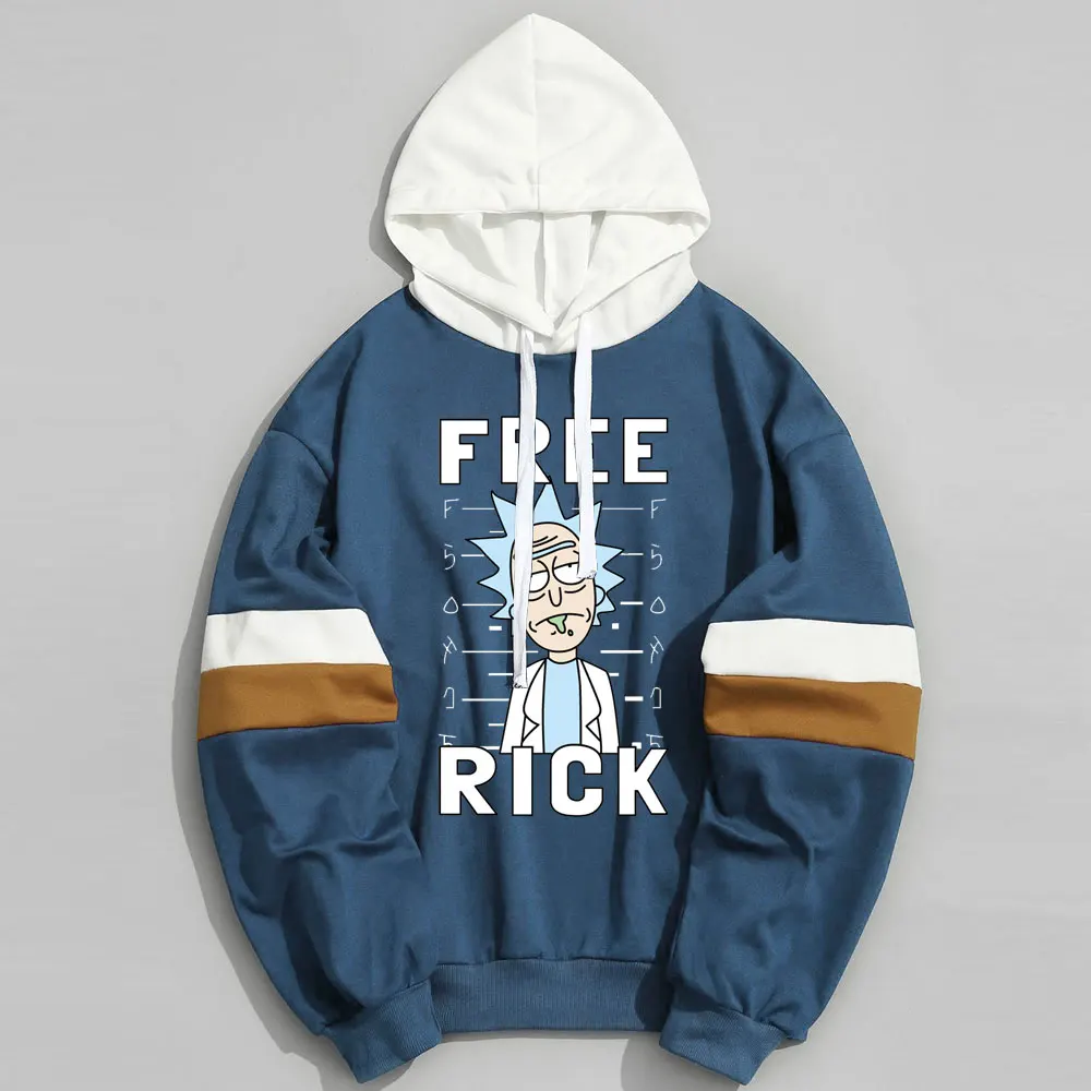 

2020 New Rick and Morty Hoodie Anime Comics Unisex Wool Men's Hoodie Sweatshirt Brand Casual Sportswear DropShip Streetwear