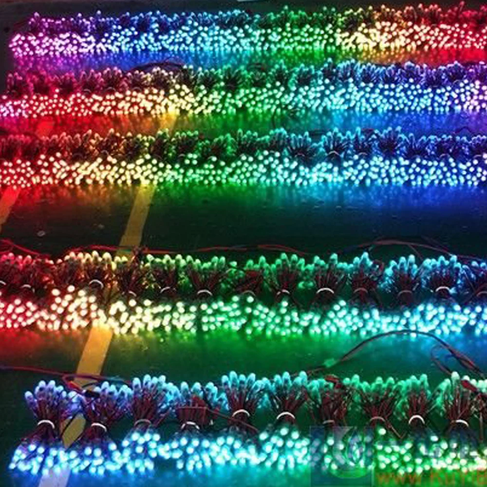 WS2811 2811 IC полноцветный RGB светодиодный пиксельный модуль гирлянда IP68