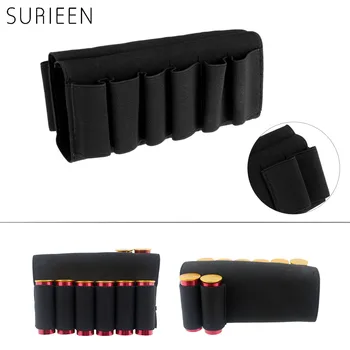 

Tactical Shell Buttstock 8 Shells 12GA 20GA Gauge Hunting Buttstock Shotgun Cartridge Shells Holder For Airsoft Rifle Buttstocks