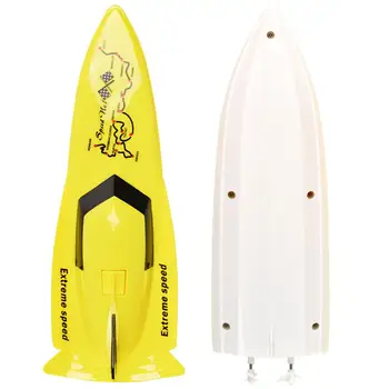 RC Boat 2.4G Full Frequency High Speed Shark Boat 20-30 Meters Remote Control Distance Children's Toy Game Remote Control Boat 5