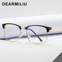 DEARMILIU TR90 рамка квадратный анти синий свет блокирующие очки led чтение радиационно-стойкие компьютерные очки игровые очки