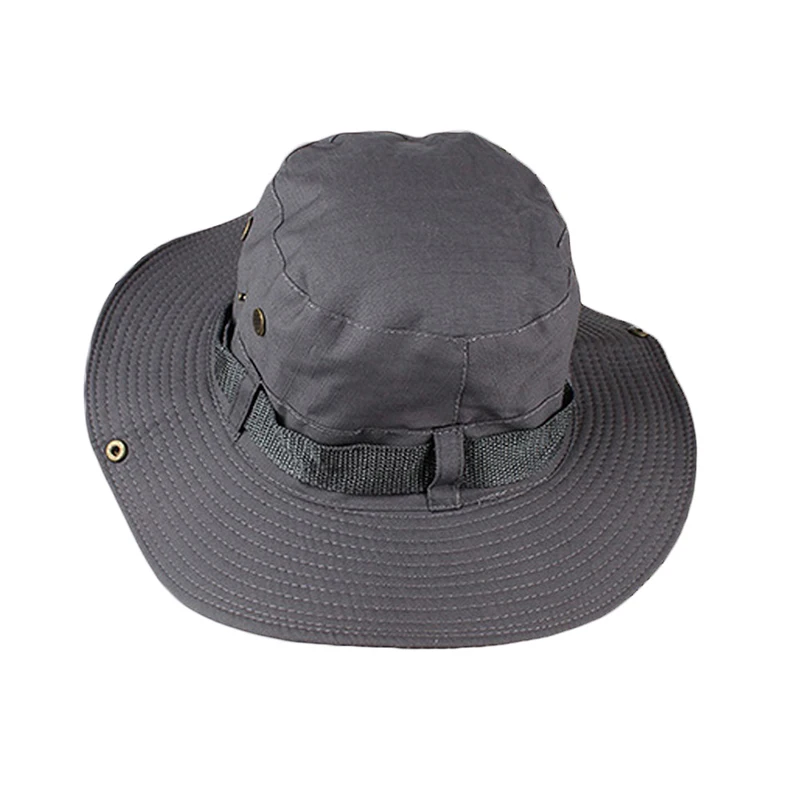 Новая высококачественная уличная ковбойская шляпа от солнца, ветрозащитная шляпа, складная с регулировкой веревки, портативная ковбойская шляпа от солнца с вьющимися полями