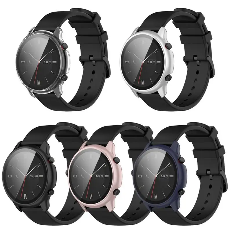 Screen Protector Case Cover for Xiaomi Huami Amazfit GTR 2 2e gtr2 Smart Watch Accessories Shell Full Cover Plating Protection